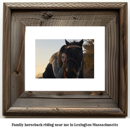 family horseback riding near me in Lexington, Massachusetts